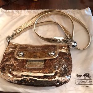 Brand New Coach crossbody. NYE scene.